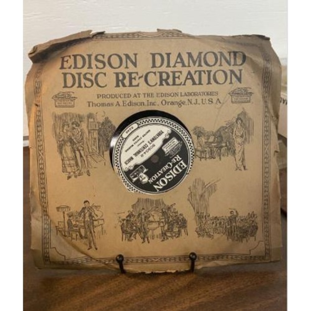 Edison Recreation Disc Vinyl Record 50904 ORIGINAL SLEEVE 1921